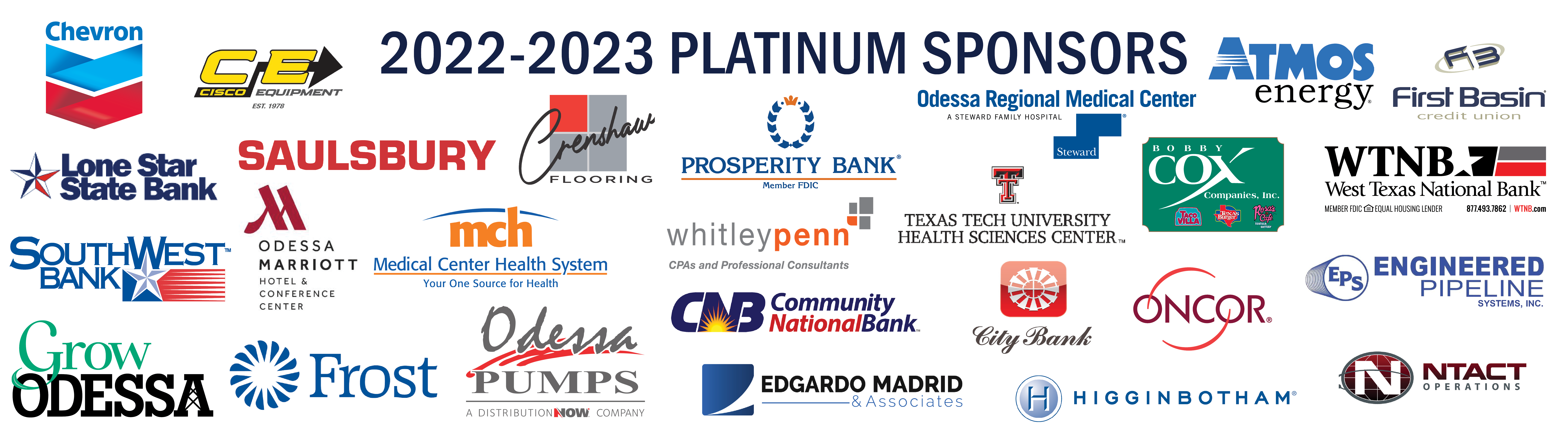 2022-2023 Platinum Sponsors Horizontal